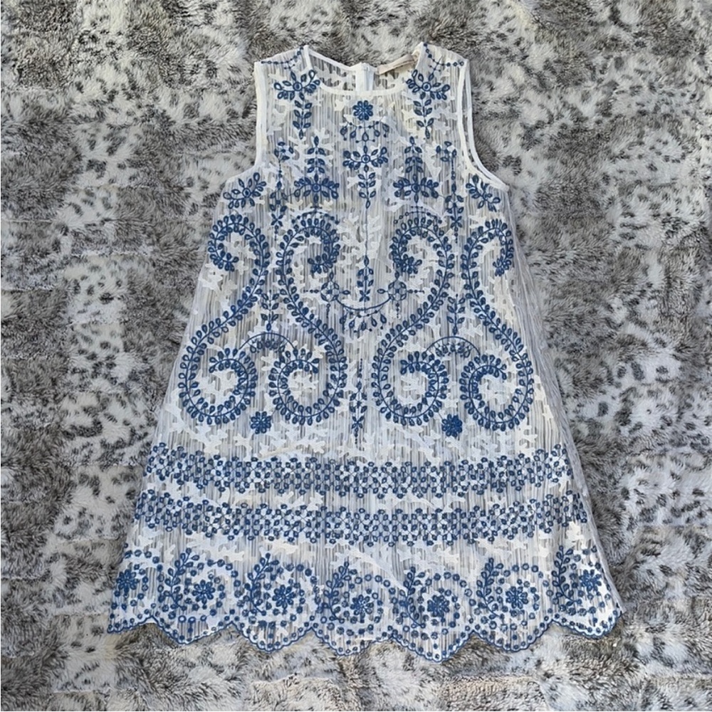 Mochanso small beach sheer dress/Tunic